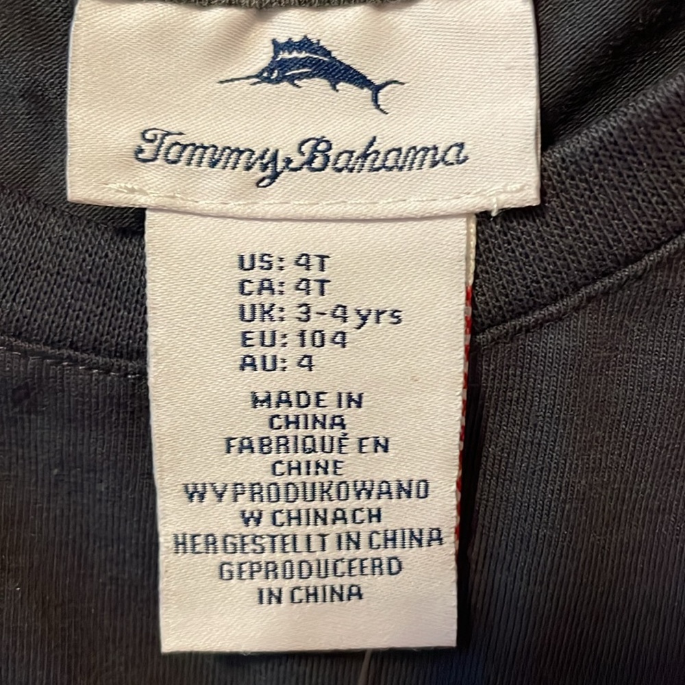 Tommy Bahama Dino T-shirt 4t - Picture 4 of 4